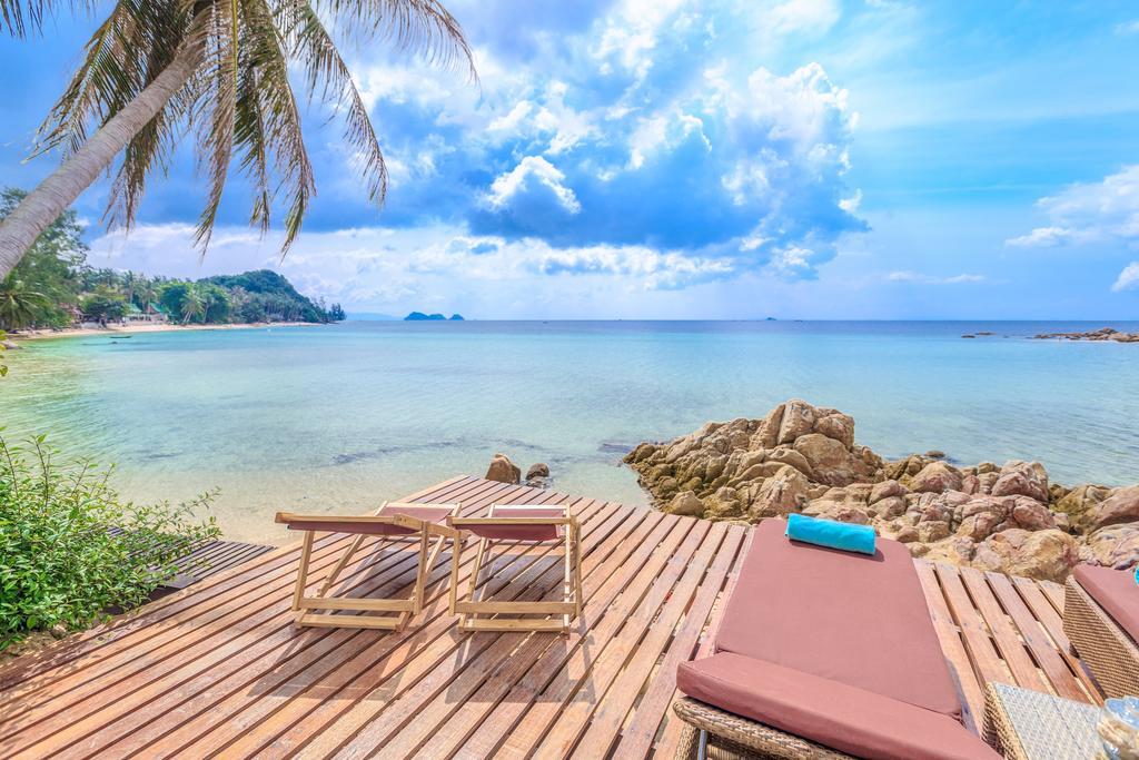 Beyond The Blue Horizon Boutique Bungalows Haad Chao Phao Bagian luar foto